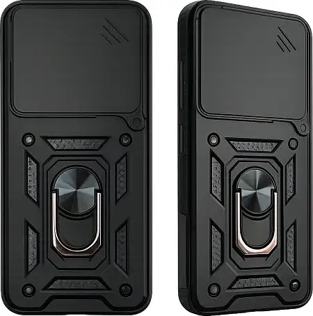 MM TPU XIAOMI REDMI NOTE 15 PRO 5G- ANTI-SHOCK WITH RING crna