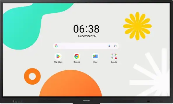Samsung LH86WAFWLGCXEN, 86" Android touch display
