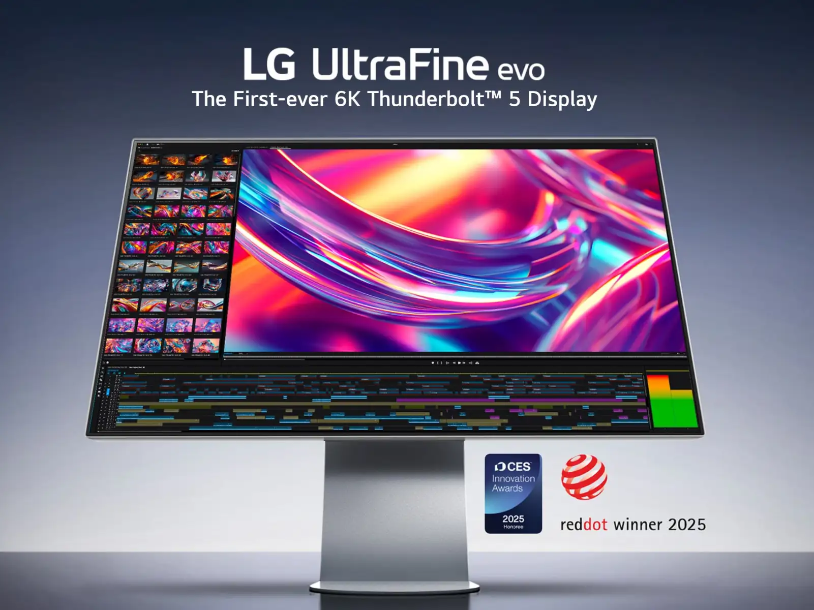 LG 32U990A 32'' 6K IPS, 60Hz, TB5, HAS, zvučnici, 32U990A-S.AEU