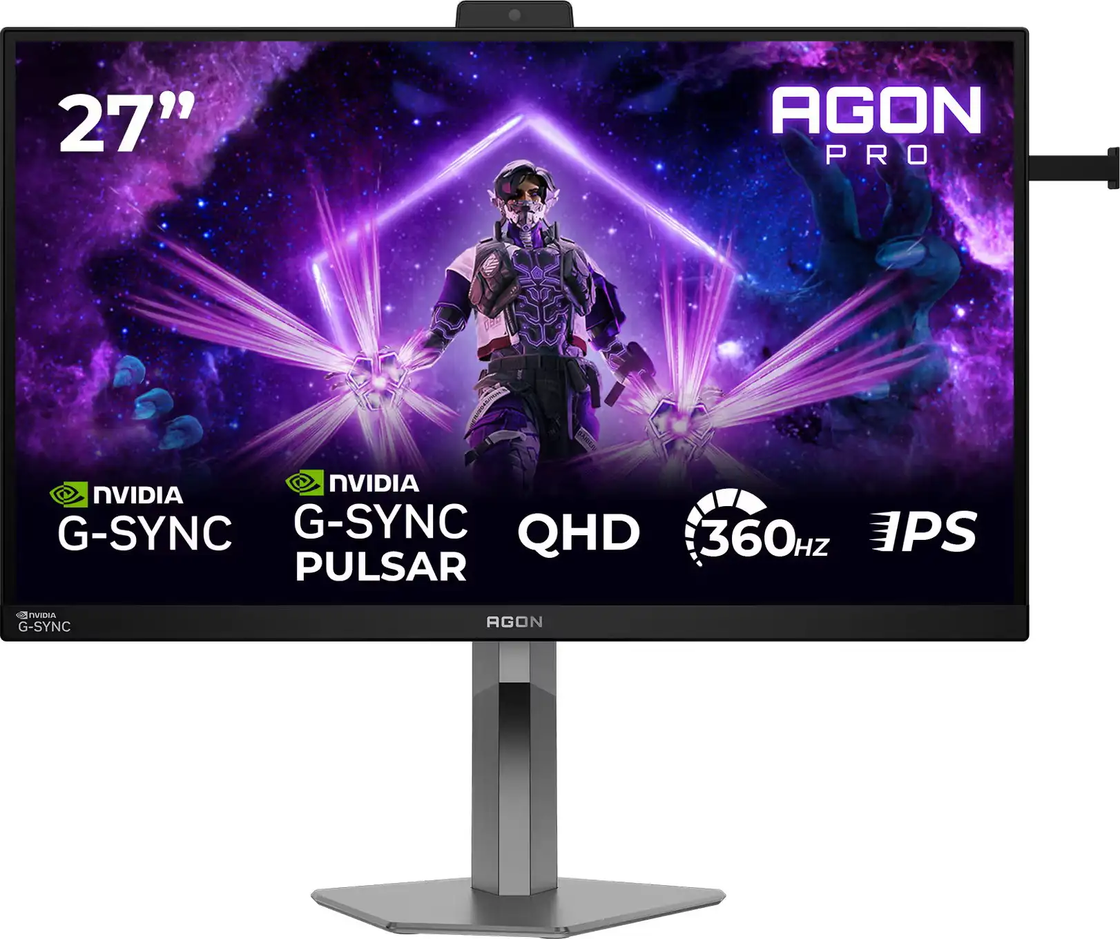 AOC AGON AG276QSG2, 27" QHD, Pulsar, 360Hz, WCAM, AG276QSG2