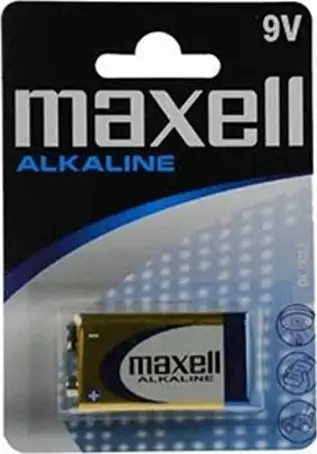 Maxell alkalna baterija 6LR61/9V Bloc, 1 komad
