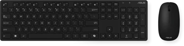 ASUS W5000, bežična tipkovnica i miš, crni, HR  90XB0430-BKM430