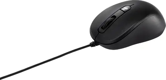 ASUS MU101C, žičani optički miš, crni