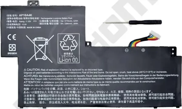 BATERIJA ZA PRIJENOSNO RACUNALO ACER, AP16A4K