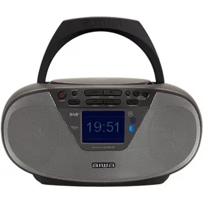 Prijenosni CD radio Boombox AIWA BBTU-500DAB/BK, crni