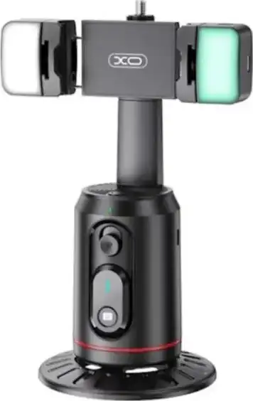 PAMETNI SELFI STATIV XO BLUETOOTH S PRAĆENJEM POKRETA ROTACIJA SS16 CRNI