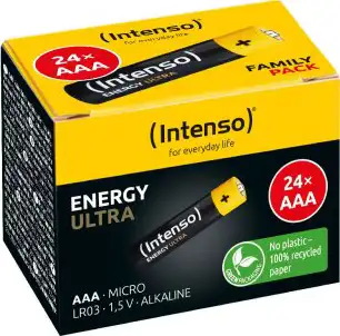 Baterije Intenso #7501814 Energy Ultra, alkalne AAA 1.5V, 24/1 - Slika 2