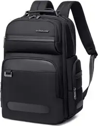 Ruksak za prijenosno računalo Smart crni PU 15,6" 23L 28x17,5x45cm, AC-B00492 - Slika 2