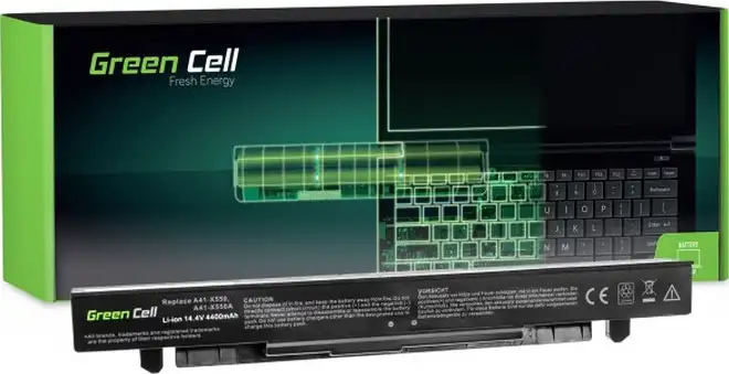 Green Cell (AS68) baterija 4400 mAh,14.4V (14.8V) A41-X550A za Asus A450 A550 R510 R510CA X550 X550CA X550CC X550VC