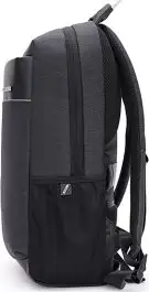 Ruksak za prijenosno računalo Urban Pro crni PU 15,6" 22L 32x16x47cm; s USB priključkom za punjenje AC-B00218 - Slika 3