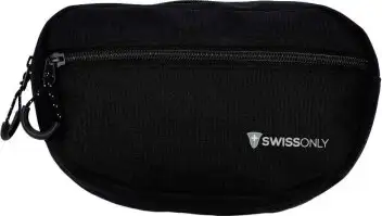 Torbica za oko struka Swiss Only 22x6x13cm crna SO-408-BLACK