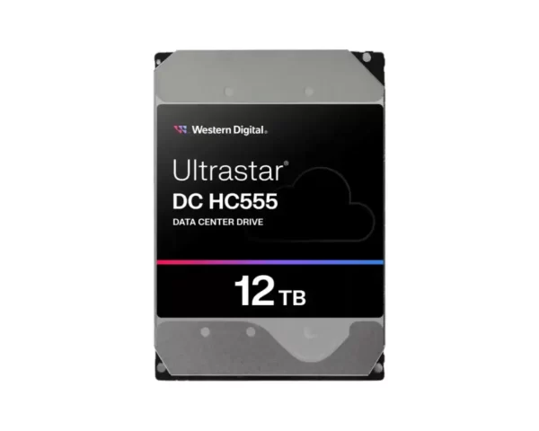 HDD Server WD Ultrastar DC HC555 12TB 512e SE, 3.5", 512MB, 7200 RPM, SATA, NP3, SKU: 0B48720