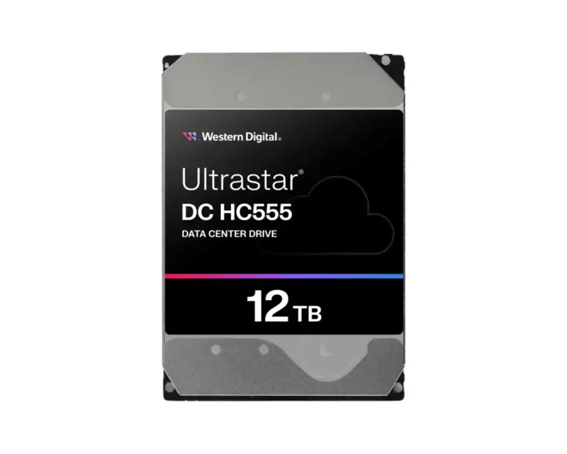HDD Server WD Ultrastar DC HC555 12TB 512e SE, 3.5", 512MB, 7200 RPM, SATA, NP3, SKU: 0B48720
