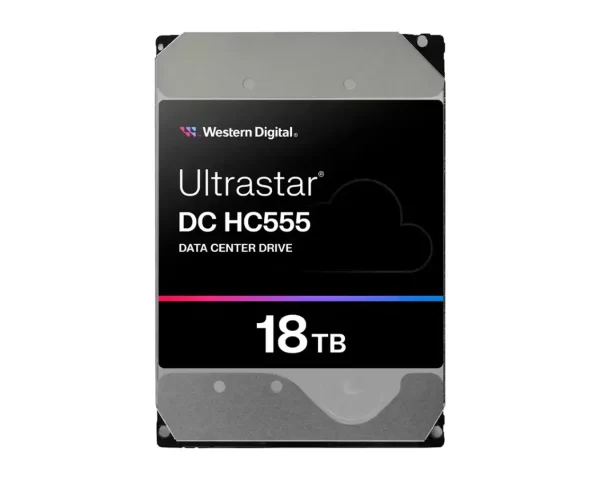 HDD Server WD/HGST ULTRASTAR DC HC555 (3.5’’, 18TB, 512MB, 7200RPM, SAS 12Gb/s, 512E SE P3) SKU: 0B47747