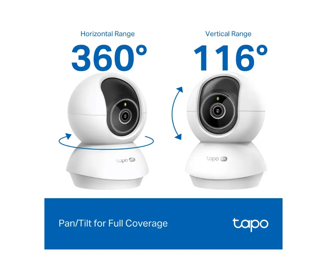 Tapo C250 4K 8MP, Pan/Tilt
