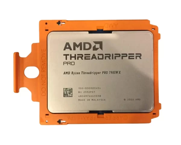 AMD CPU Desktop Ryzen Threadripper PRO 7985WX (64C/128T,5.1GHz Max,321MB,350W,SP6) tray