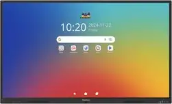 VIEWSONIC 65" 64 Multi touch, 9H, 450nits, 8GB RAM/128GB, Android 16, Black