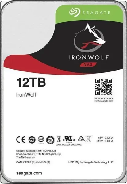Bundle SEAGATE NAS HDD 2x12TB IronWolf