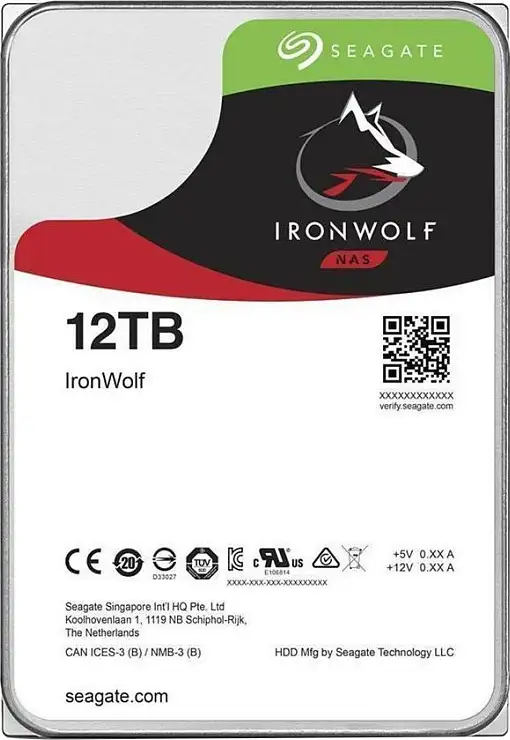 Bundle SEAGATE NAS HDD 2x12TB IronWolf
