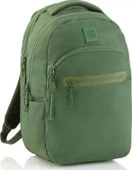 Ruksak školski Miquelrius 3 odjeljka Raw zeleni 25L MR19866
