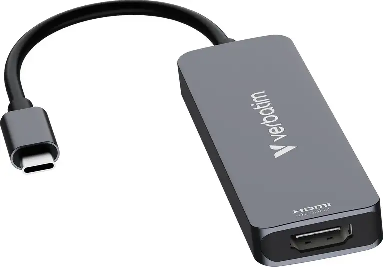 Verbatim USB-C Essentials Multiport Hub 4 priključaka: HDMI, USB-C PD, USB-A 3.2 Gen 1, USB-A - Slika 2