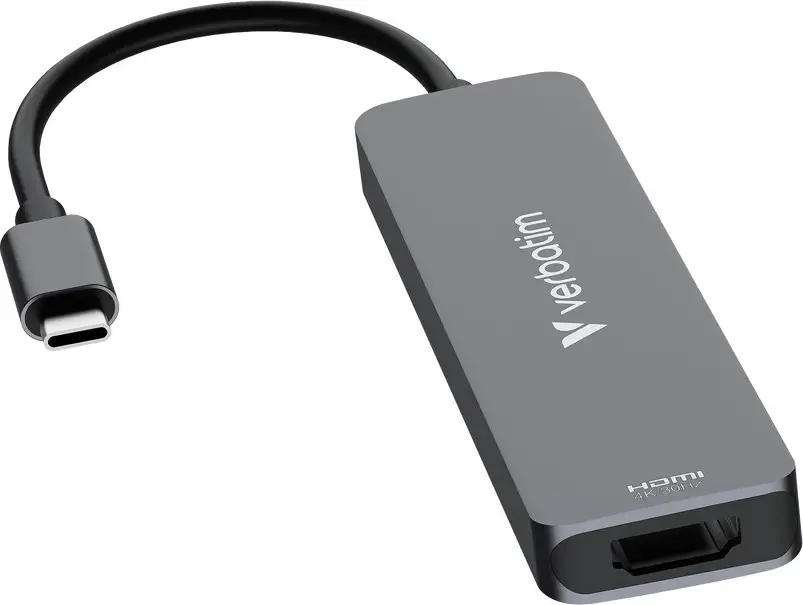 Verbatim USB-C Essentials Multiport Hub 6 priključaka: HDMI, USB-C PD, USB-A 3.2 Gen 1, USB-A, SD i microSD