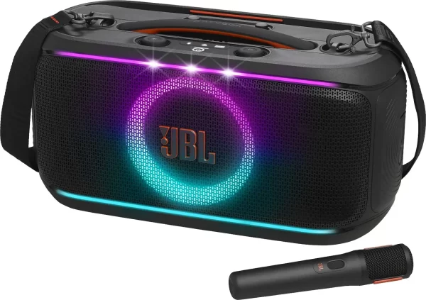 JBL PARTYBOX On-the-Go 2 Prijenosni bežični bluetooth zvučnik velike snage 100W, Bluetooth, RGB osvjetljenje, crni