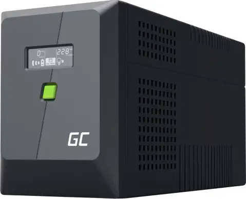 Green Cell UPS (UPSLM900) 1500VA/900W, Modified sine wave, Line Interactive AVR, LCD