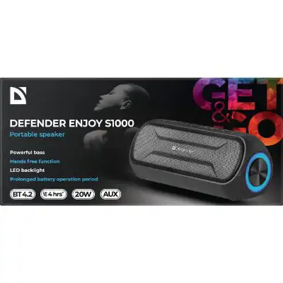 Prijenosni zvučnik Defender Enjoy S1000, BT/FM,USB/microSD, RMS 20W 65688 - Slika 2