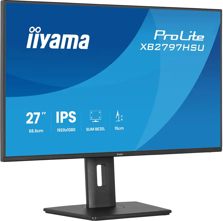 27" IPS panel, 1920x1080 at 120Hz, EyeComfort, 15cm height adjustable stand, 350cd/m2, Speakers, HDMI, DisplayPort, 1ms MPRT, USB 2x3.2 plus 2x USB-C - Slika 2