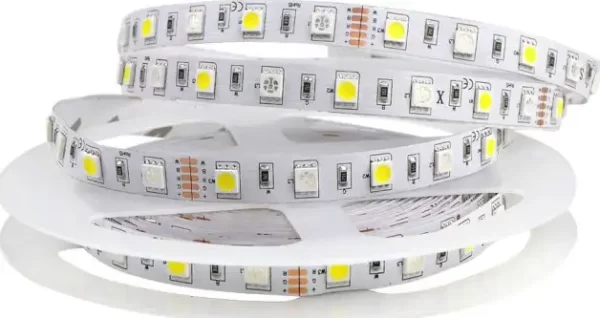 EcoVision LED traka 5m, 2216, 168LED/m, 14.4W/m, 24V DC, 3000K, IP20