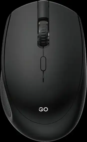 MIŠ BEŽIČNI FANTECH 1600 DPI GO SERIES DUAL MODE SILENT CLICK W193D CRNI