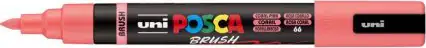 Marker Uni pc-5br brush Posca koraljno rozi