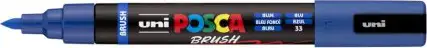Marker Uni pc-5br brush Posca plavi
