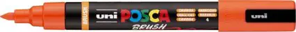 Marker Uni pc-5br brush Posca narančasti