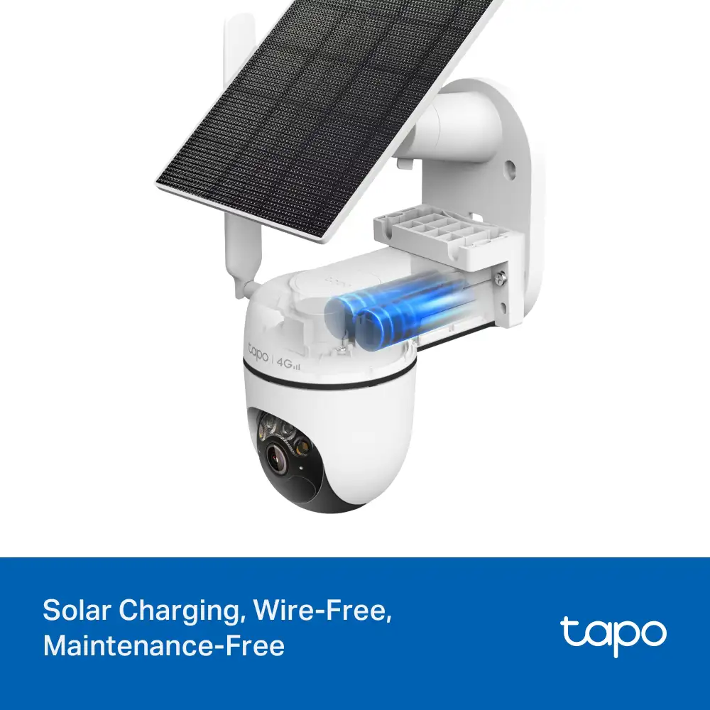 TP-Link Tapo C615G kamera + Tapo A201 Solar panel 2K 3MP, Color Night Vision, microSD, 2×Spotlights, dvosmjerni audio, detekcija pokreta, vodootporna IP65, Wi-Fi, Tapo app - Slika 7