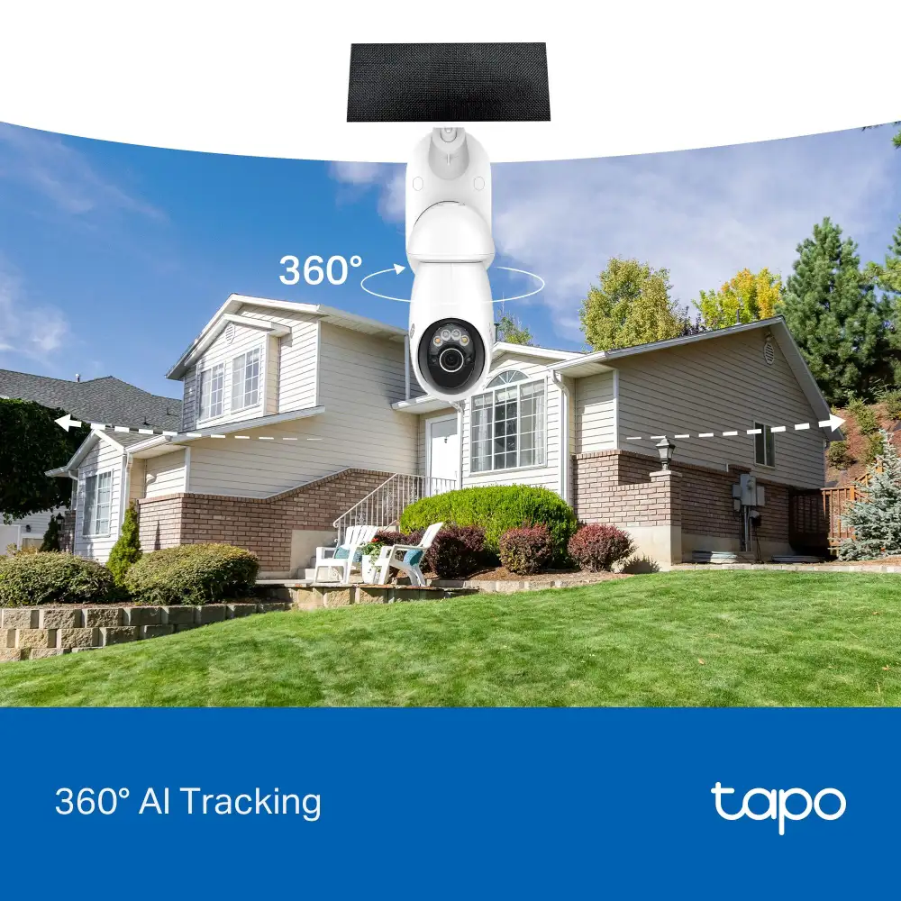 TP-Link Tapo C660 kamera + Tapo A201 Solar panel 4K 8MP(3840×2160 px), F1.6, Full-Color Night Vision, microSD, 2×Spotlights, dvosmjerni audio, detekcija pokreta, vodootporna IP65, Wi-Fi, Tapo app - Slika 6