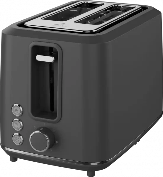 AENO Electric Toaster, Grey, 220-240V, 50-60Hz, 920-1080W, 2 slots, 3 modes, 7 browning levels , ATS0001G