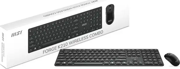 KB MSI FORGE K210 W COMBO US desktop S11-43US221-Y92