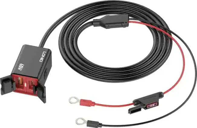 PUNJAČ ZA MOTOCIKLE C108 BRZI 60W USB C 30W+USB A 30W PD QC3,0 CRNI - Slika 2