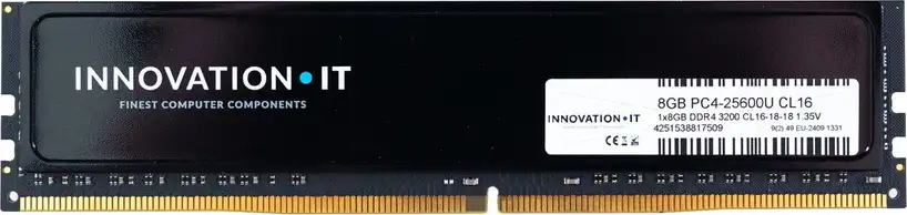 RAM Innovation IT 8GB DDR4 3200 MHz CL16 1.35V with Heatspreader (CL16-18-18)