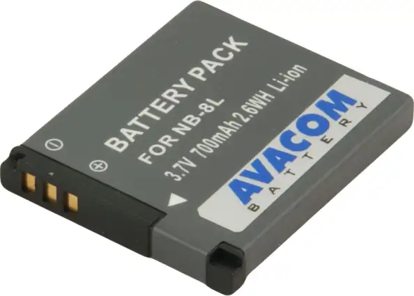 Baterija za Canon NB-8L Li-Ion 3.6V 700mAh 2.6Wh