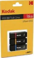 USB stick Kodak 2.0, 16GB K100, EKMMD16GK10, Pack 3/1