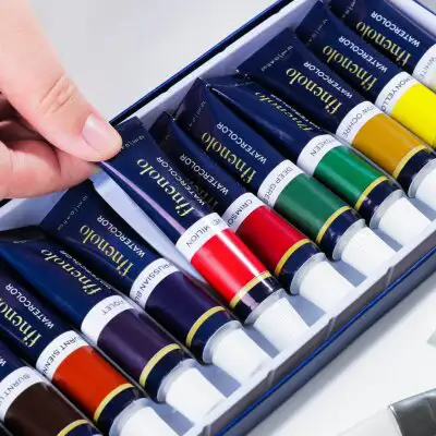 Umjetnički set Deli Finenolo vodene boje 12 kom u kutiji EC19-12 - Slika 4