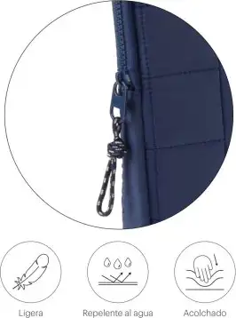 Zaštitna navlaka za prijenosno računalo Miquelrius plava 15" i 16" 38,5x27x2,5cm MR19735 - Slika 4