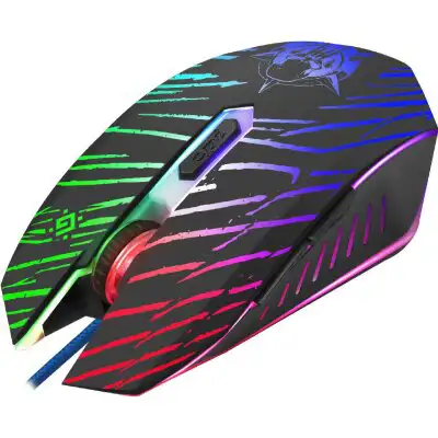 Miš Defender Dark Agent GM-590L, gaming žičani, rainbow 52590 - Slika 2