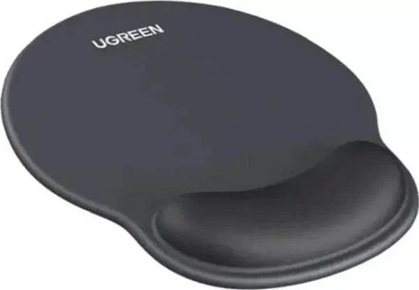 UGREEN ergonomska podloga za miš 220x245, memorijska pjena, crna