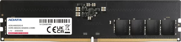 ADATA DIMM 16GB DDR5 4800MHz (AD5U480016G-S)