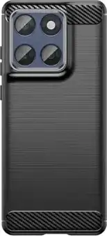MASKICA +CLASS TPU KARBON MAT ZA MOTOROLU MOTO G86 CRNA