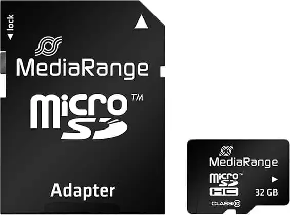 MediaRange MICRO SDHC MEMORIJSKA KARTICA, SD Adapter, klasa 10, 32GB , MR959 - Slika 2